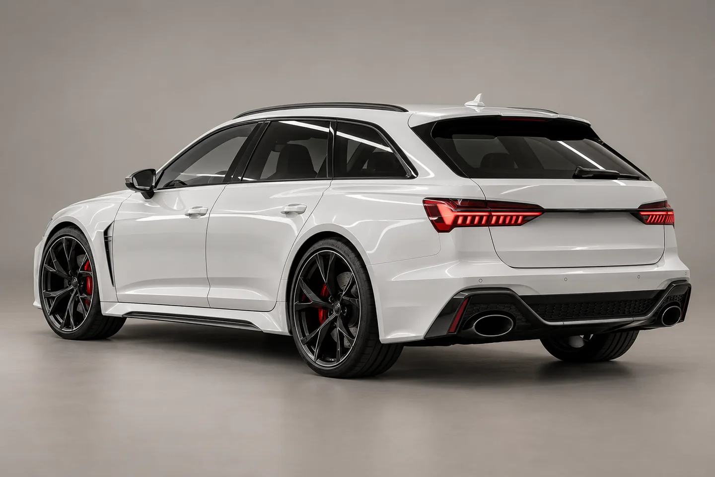 Audi RS6 Avant — иллюстрация ухода за автомобилем